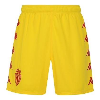 Pantalones AS Monaco Portero 2021-2022 Amarillo